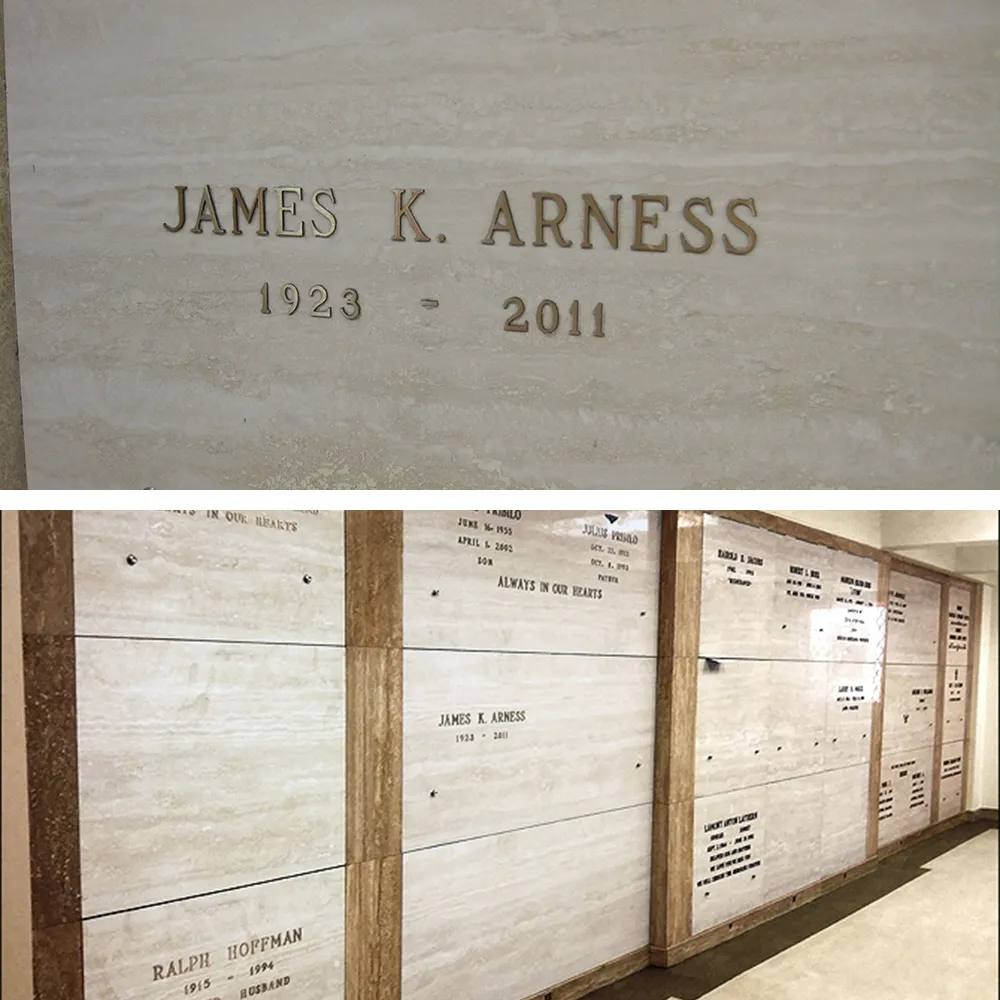 James Arness grave