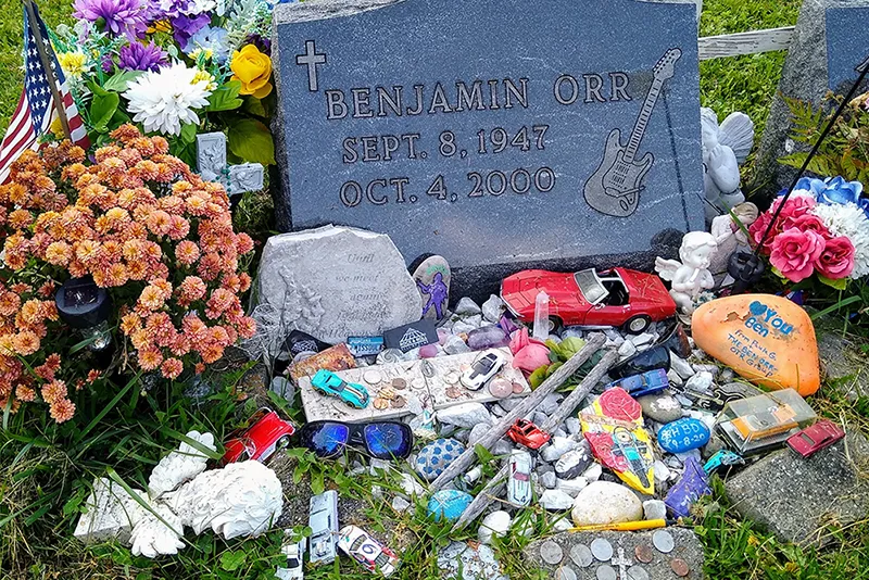 Benjamin Orr's grave
