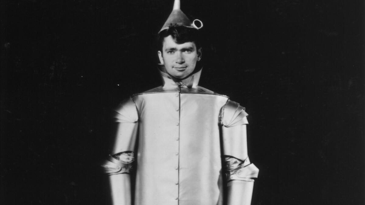 Buddy Ebsen as the original Tin Man