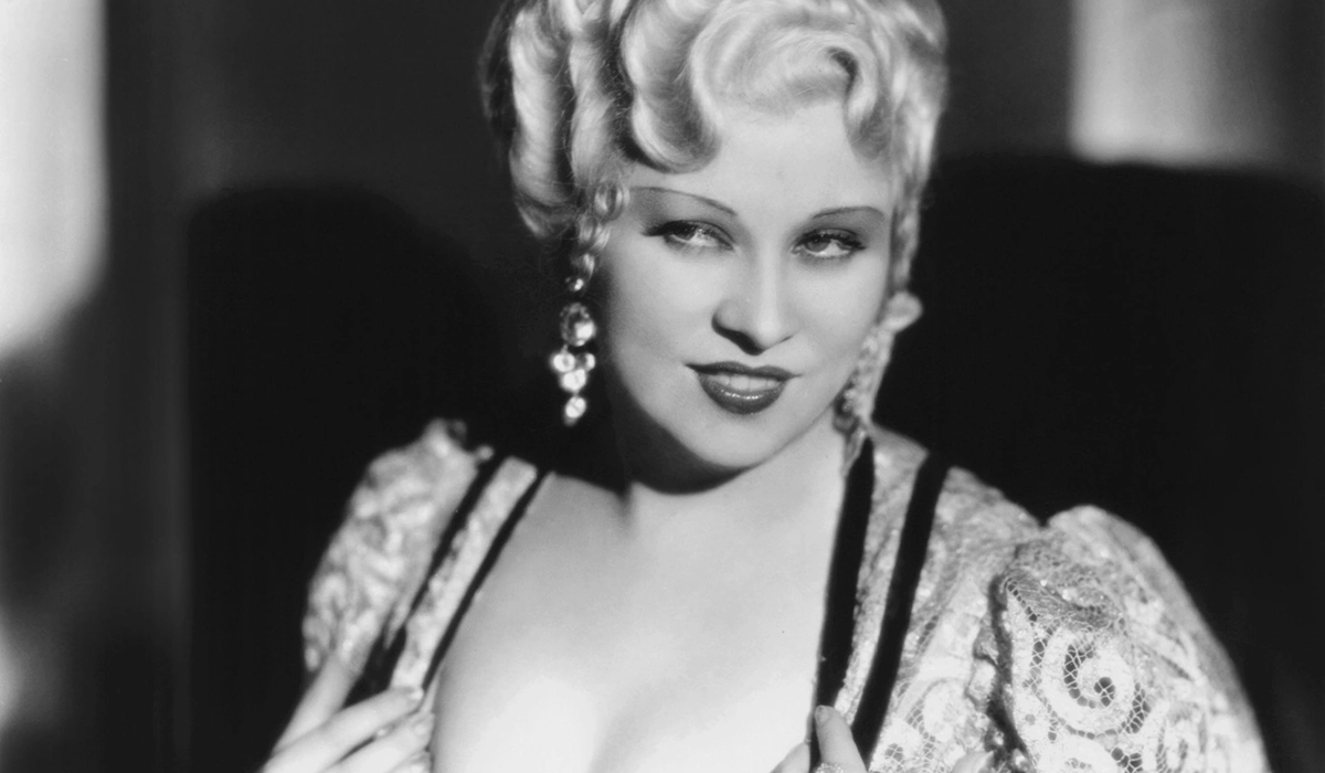 Mae West as young