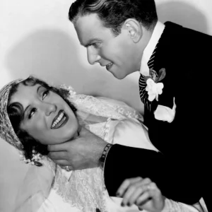 Gracie Allen and husband George Burns