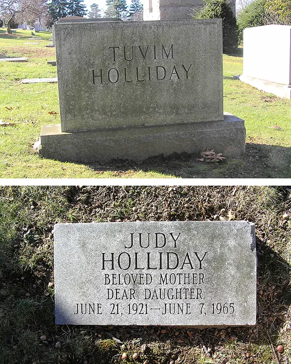 Judy Holliday grave