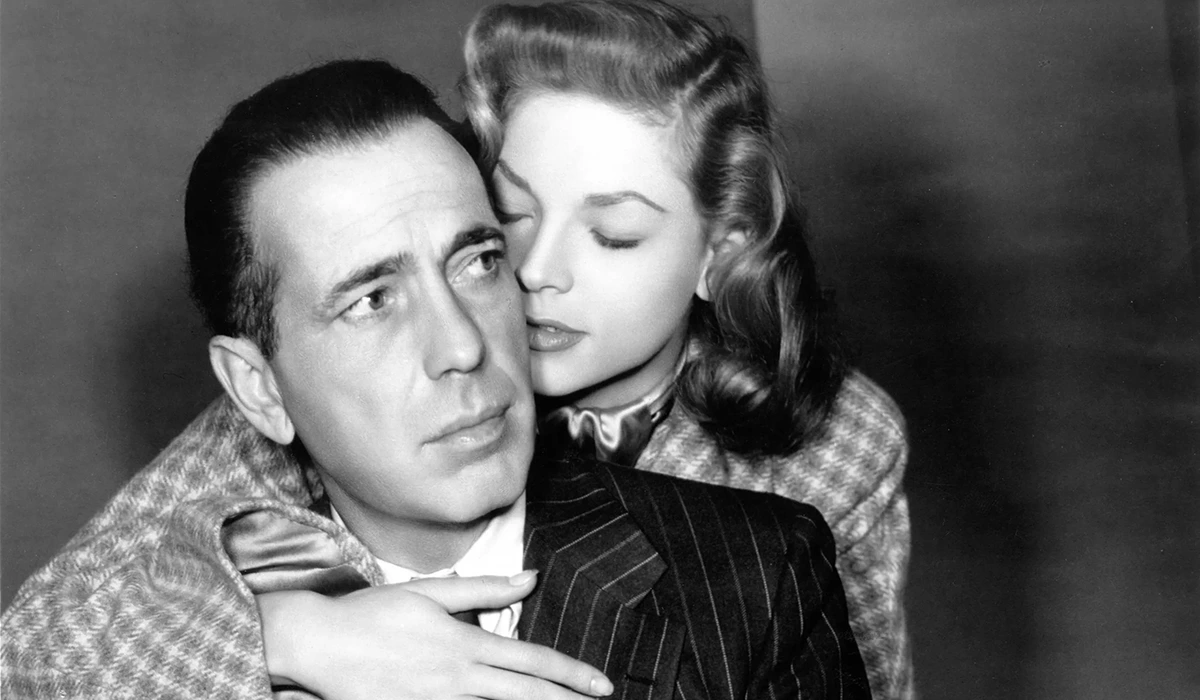 Humphrey Bogart with his wife Lauren Bacall