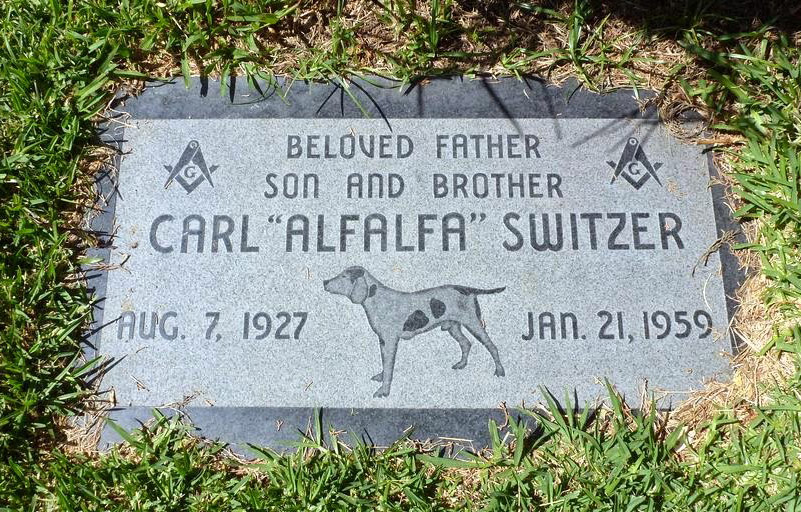 Grave of Carl Switzer