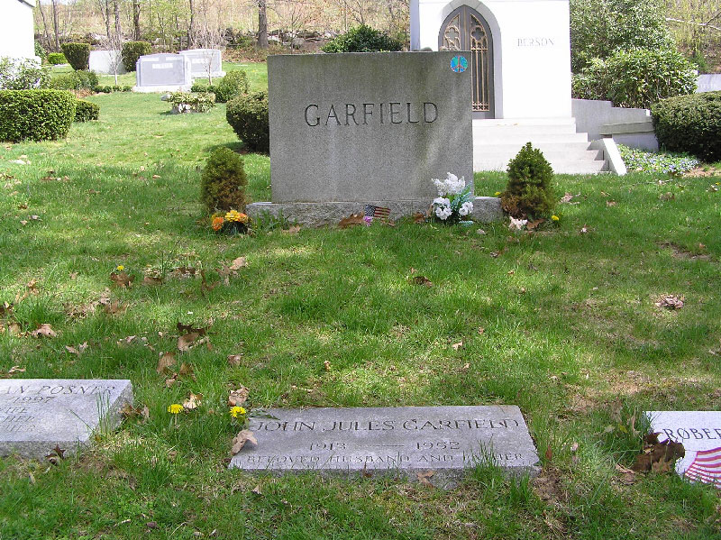 John Garfield's grave