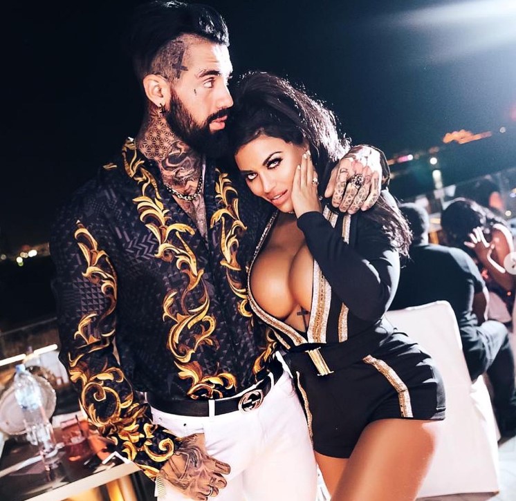 Chris Fleming and his wife