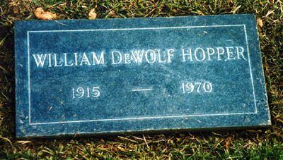 William Hopper Gravestone