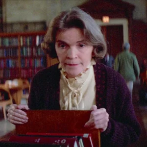 Alice Drummond as the librarian in Ghostbusters