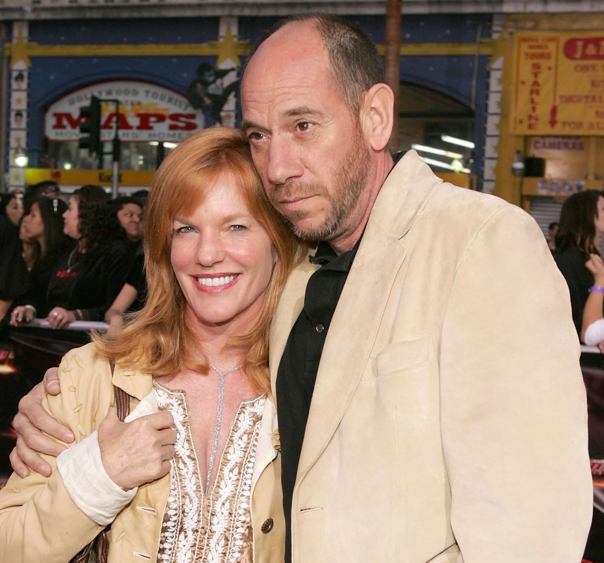 Miguel Ferrer and Lori Weintraub