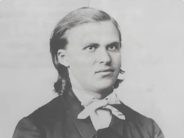 Friedrich Nietzsche as a young man
